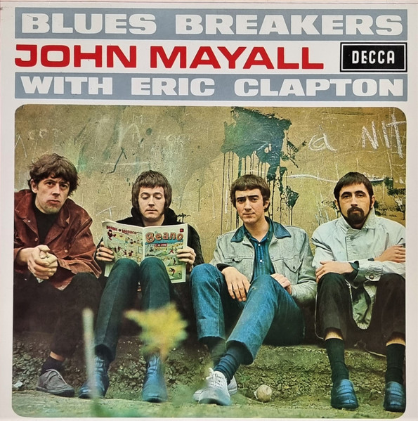 Blues BrakersLeft to right: John Mayall, Eric Clapton, John McVie and Hughie Flint