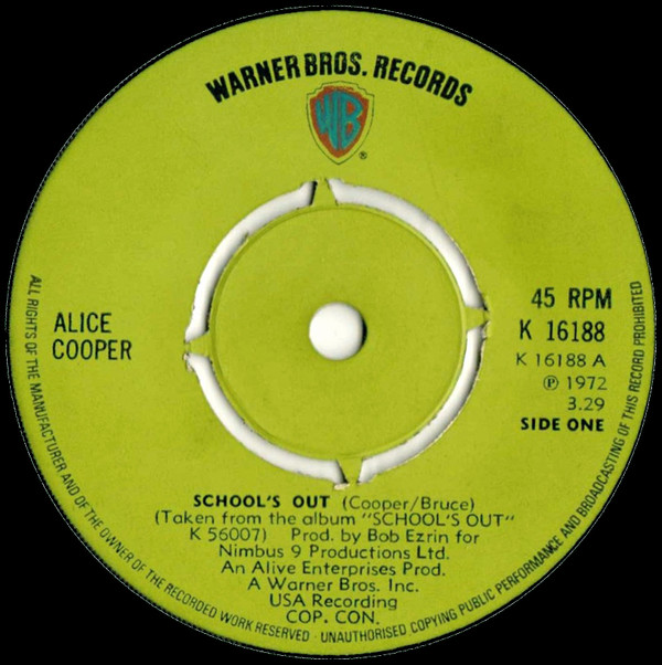 Alice Cooper - School's Out
