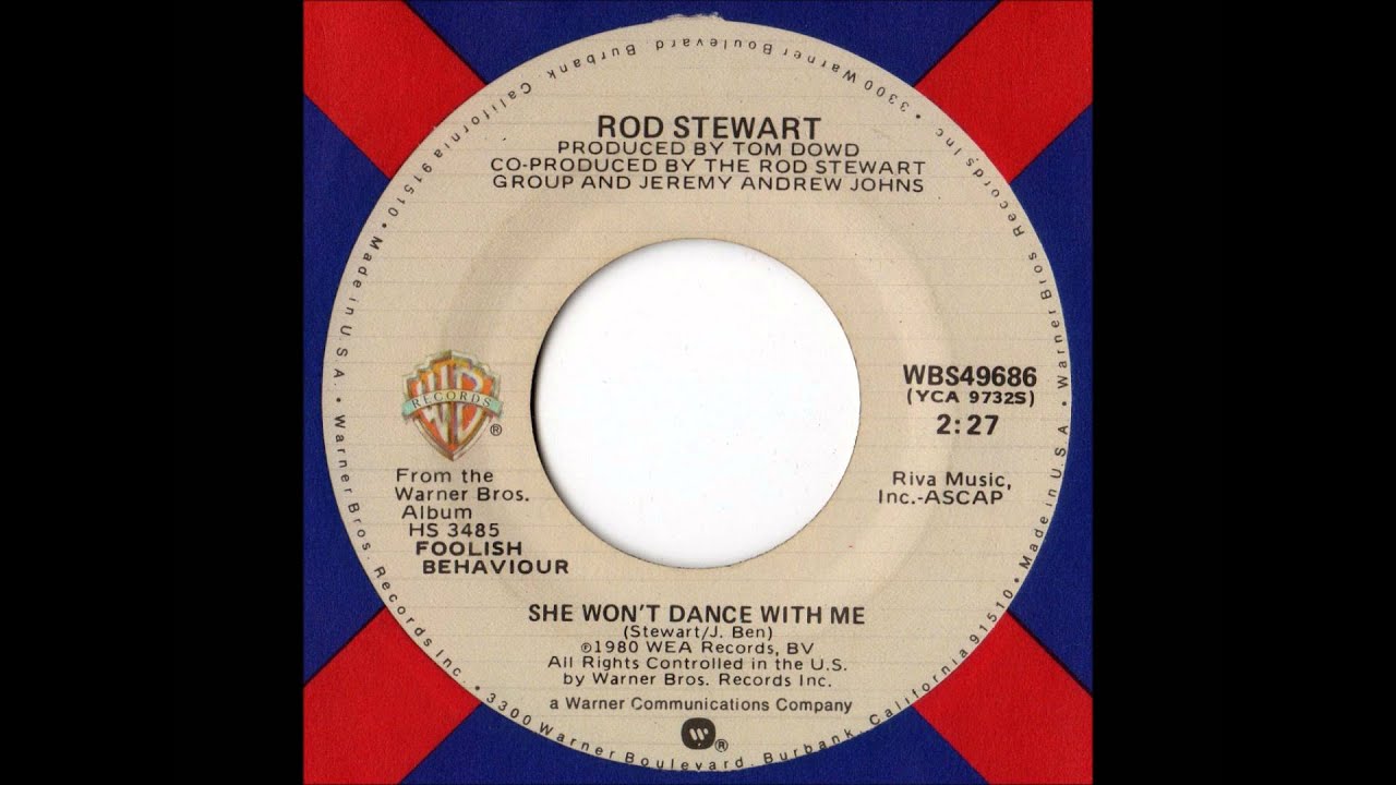 Rod Stewart - She Won't Dance With Me