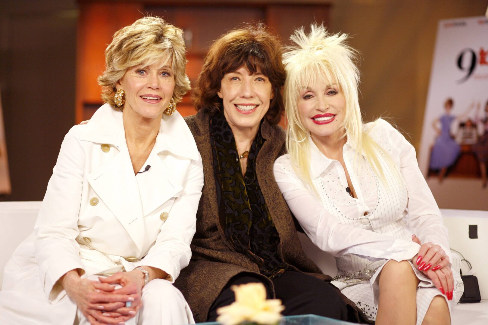 Dolly Parton, Jane Fonda and Lily Tomlin