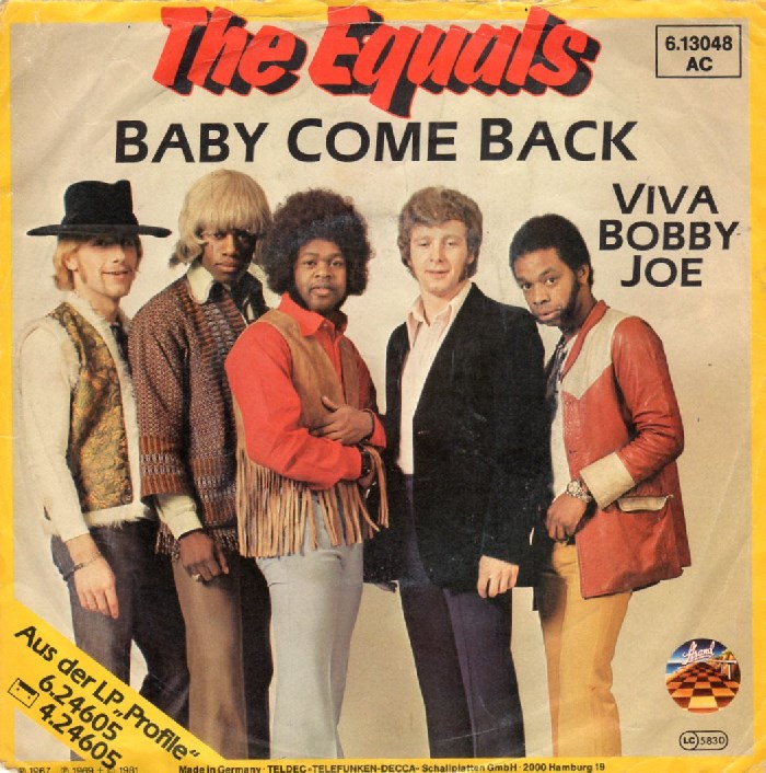 The Equals – Baby Come Back