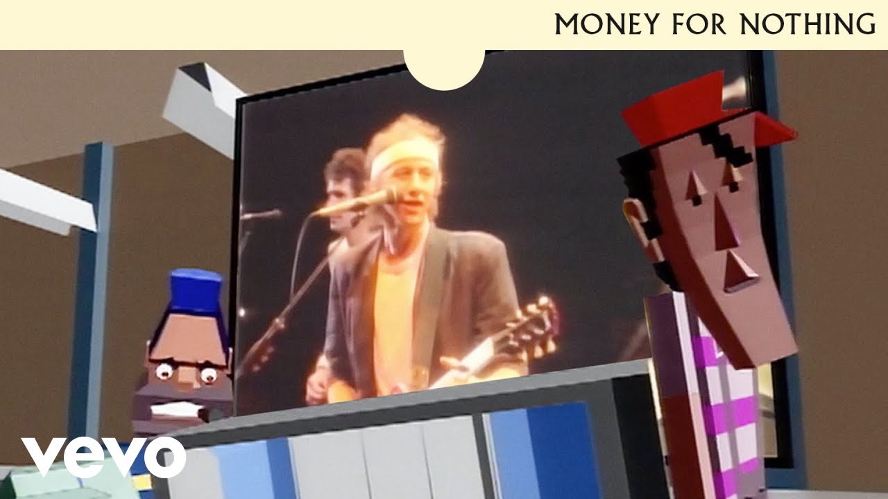 Dire Straits - Money For Nothing (Official Music Video)