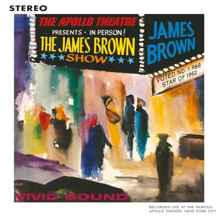 James Brown Records Landmark Live Album
