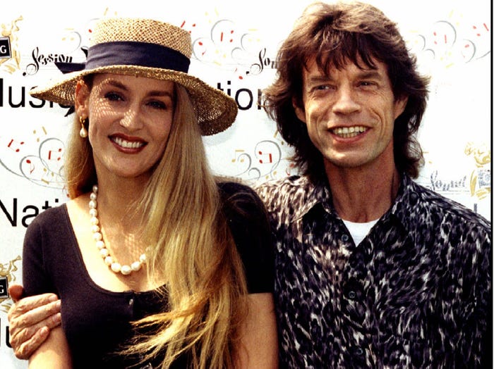 Mick Jagger married Jerry Hall
